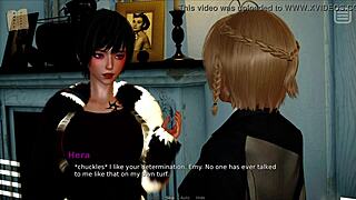 my bully turns lover in steamy hentai game episode 64