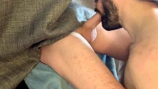 Amateur gay deepthroat blowjob leads to swallow at gloryhole