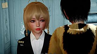 my bully turns lover in steamy hentai game episode 64