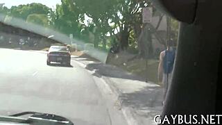 Fellows engage in gay sex