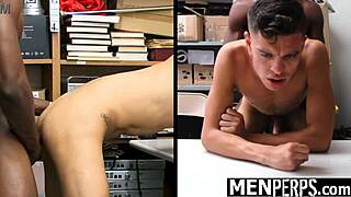 Yo, the shoplifting suspect gave in to the gay officer’s raw demands at MenPerps!