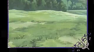 Sister Giving Blowjob Under Counter at Work in Hentai