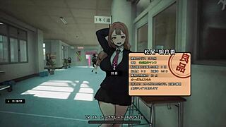 Anime hentai game unfolds a sexy pregnancy academy tale