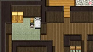 Holy cow! Nympho blonde with big tits gets off in public village scene, part 3!