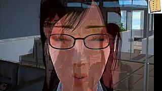 3d Cartoon Redhead With Big Ass And Tits In Homemade Game Scene