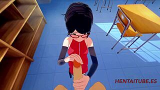 I’m obsessed with Bakugou Katsuki and Sarada Uzumaki banging hard at school in 3D hentai. Naruto manga action never felt so real!