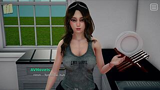 Oh, my bully has become my lover in this mature brunette game!