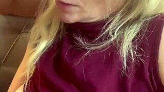 Couple shares homemade update with blonde milf.