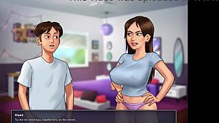 Complete Gameplay - Summertime Saga Part 15 with Teacher in Steamy Shower Scene