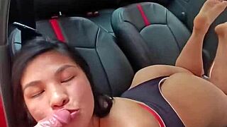 Anal Sex in Motel Parking Lot with Creampie. AlexaChris20 Takes It Hard in Full Video!