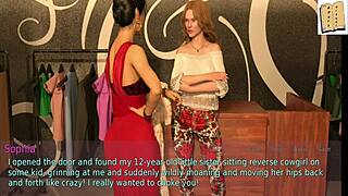 Hey, check this hot wife and stepmom playing naughty games at home