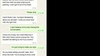 Hey, accidentally sent my stepmom a dick pic on WhatsApp... what’s her reaction?