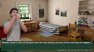 huge burglar steals pleasure from teen 18+ at university