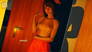 Beautiful 3D anime with small boobed character Eternum 50