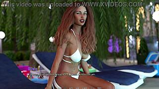 yo, check this crazy girl kissing her spoiled redhead ex at taboo university 39