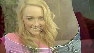 Petite Blonde Carmen Callaway Sucks Cock Deep