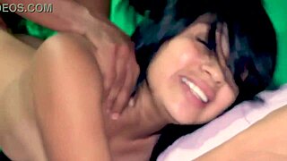 Ahegao Amateur Latina Shows Faces of Pleasure While Bent Over in Homemade POV