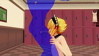 dude, you gotta see this wild sucking action in hentai com2d3 cartoon!