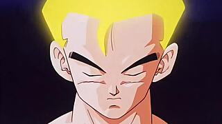 Bulma and Gohan get wild in Dragon Ball Z action.