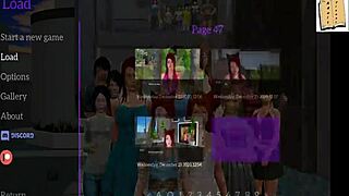 3D animated adult visual novel with gameplay