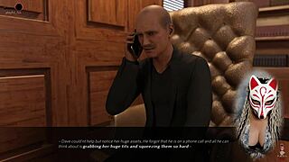 The Office 1 - Sexy Secretary’s Huge Boobs Tease Playful Fox!