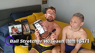 gay couples explore bondage sex toys