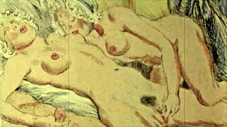 i love these vintage erotic drawings from anime hentai