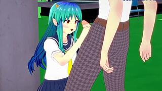 lum intense sex in sexy outfit with creampie - urusei yatsura 2022 hentai