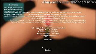Play a short erotic story - prototype