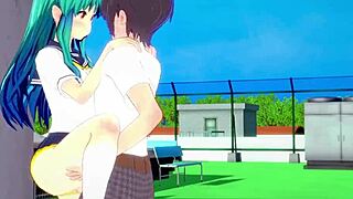 lum intense sex in sexy outfit with creampie - urusei yatsura 2022 hentai