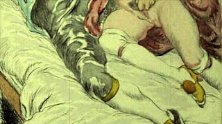 i love these vintage erotic drawings from anime hentai