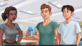 Summertime Saga 168 Brings Hot Brunette Anime Action In Wild Hentai Scenes