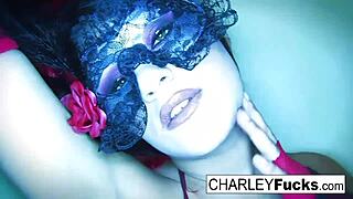 charley chase in sexy lingerie and stockings