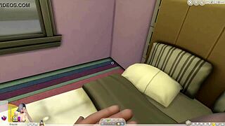 A threesome in the sims 4 first person