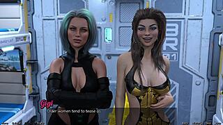 Stranded In Space 3 - Competition Between Milfs And Teen 18+s