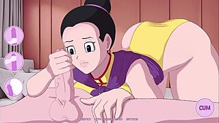 interdimensional dragon ball quest with chichi for a naughty usa reward
