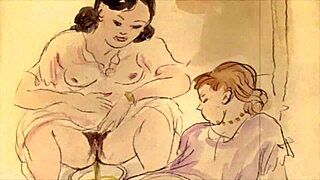 Curious about vintage erotic sketches from long ago?