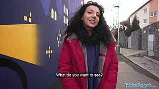 public agent teen gets fucked after losing rock paper scissors game! 😂