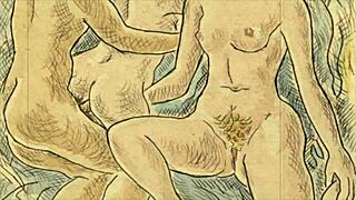 i love these vintage erotic drawings from anime hentai