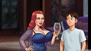 Stepmom and pizza guy's secret affair caught on camera