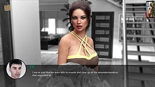 Reunion 91 unfolds as a steamy hentai game with wild anime twists