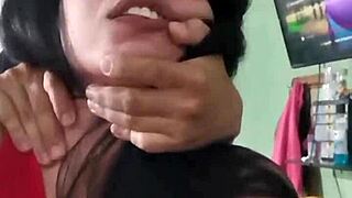 Fucking My Babysitter During Her Live Broadcast Stream