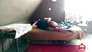 Wow! Hot stepdaughter seduces me in motel after wild party!