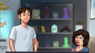 Wow, Small 18+ Tits in Summertime Saga 76!