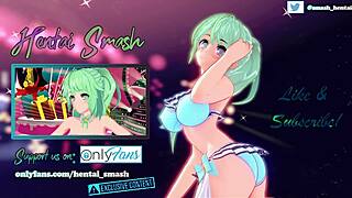 Aqua rubs Kiaris pussy before eating turns 😏 kingdom hearts lesbian hentai