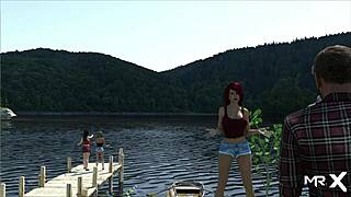 Dive into Past Memories at Lake House with Steamy Shower Scenes