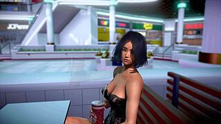 Horny cartoon tits exposed in deviant anomalies.