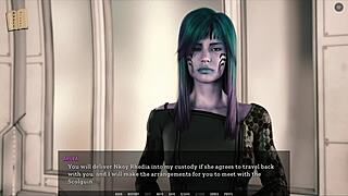 3D animated porn with anime style called Tales from the unending void 155