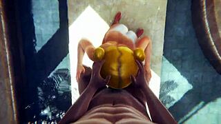 Anime Hentai Girl Feels Intense Bath Sex With Big Tits And Creampie