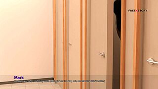 My Dorm 11 - Mark Helps Stepmom Change Dress In 3D Cartoon